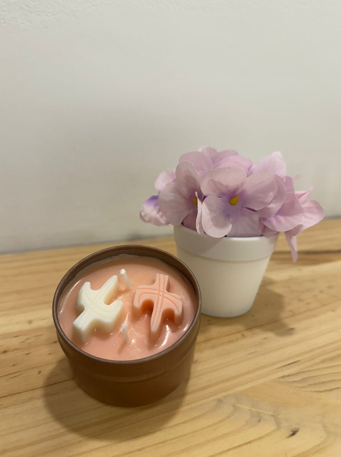 Vela Cactus Rosa
